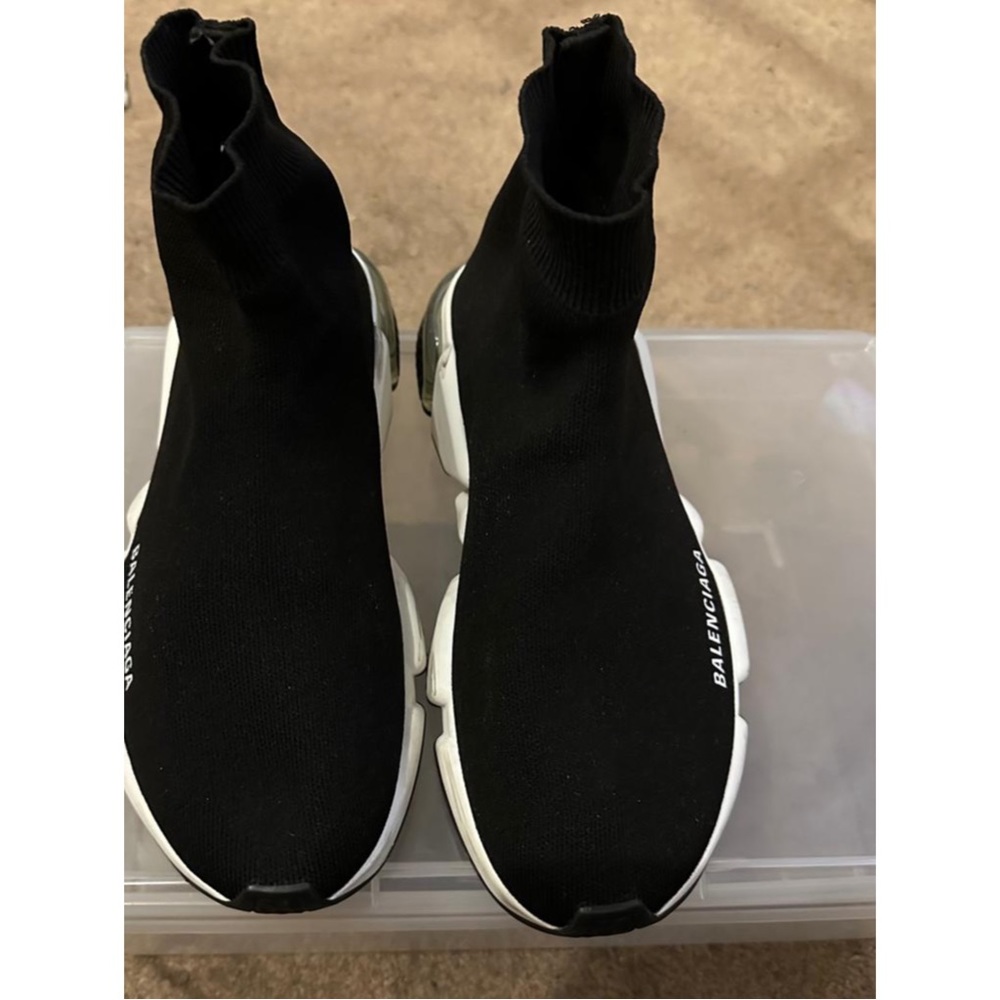 BALENCIAGA ~Speed Clear Sole Sneakers - Picture 2 of 9